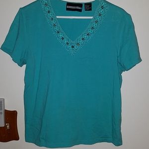 SPARKLE v-neck tshirt